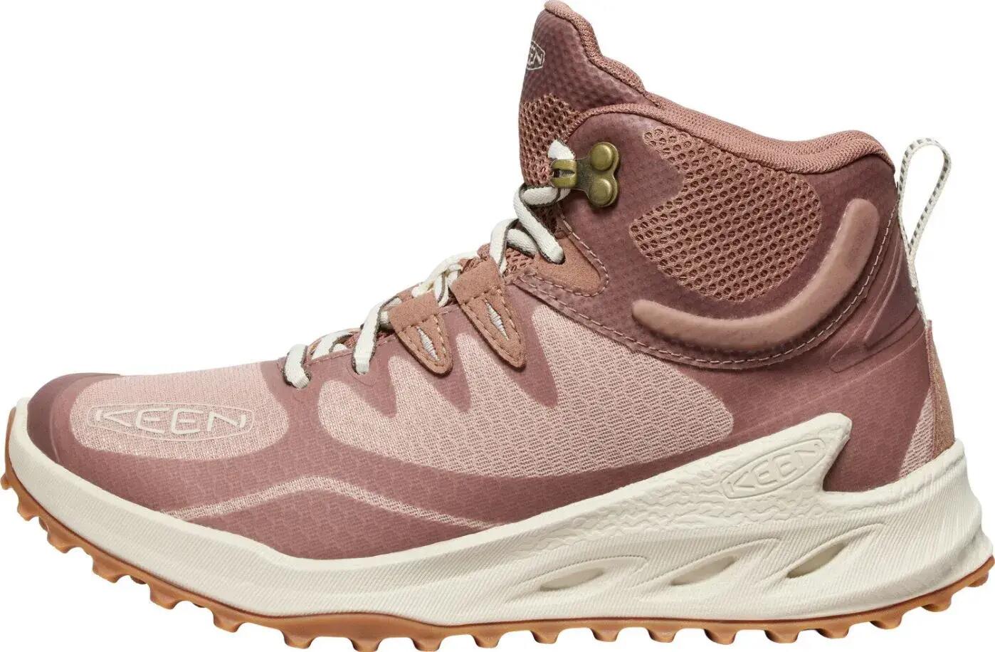 Damesschoenen Keen Wmns Zionic Mid Wp Warm Taupe/berkenlichtbruin 3/7