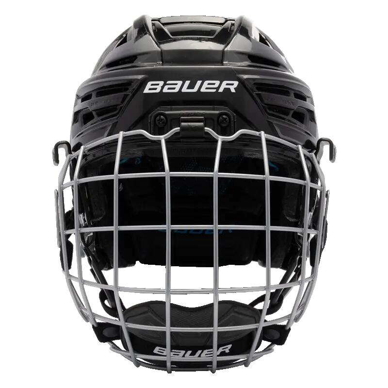 BAUER Re-Akt 155 Youth Negro casco de hockey Junior con combo de rejilla 4/9