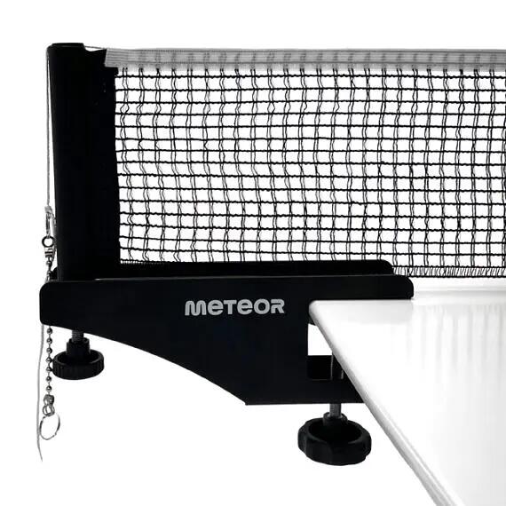 Meteor tafelklem en kunststof net voor tafeltennis 2/6