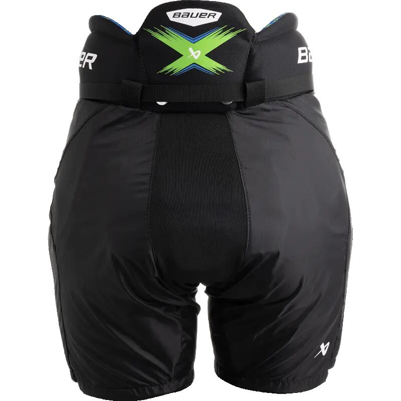 BAUER X Youth czarne dziecięce spodnie hokejowe 2/4