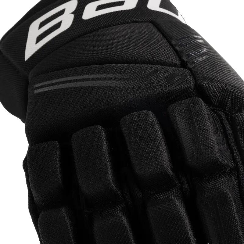 BAUER X Youth black 08.0 kids Hockey Gloves 3/5