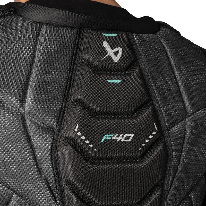 BAUER Supreme F40 Senior black adult Hockey Shoulder Pads 4/8