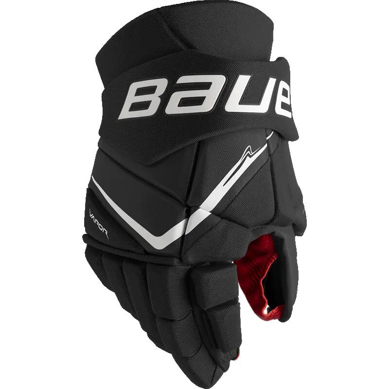 BAUER Vapor FLY40 Intermediate czarno-białe 12.0 rękawice hokejowe dziecięce 2/5