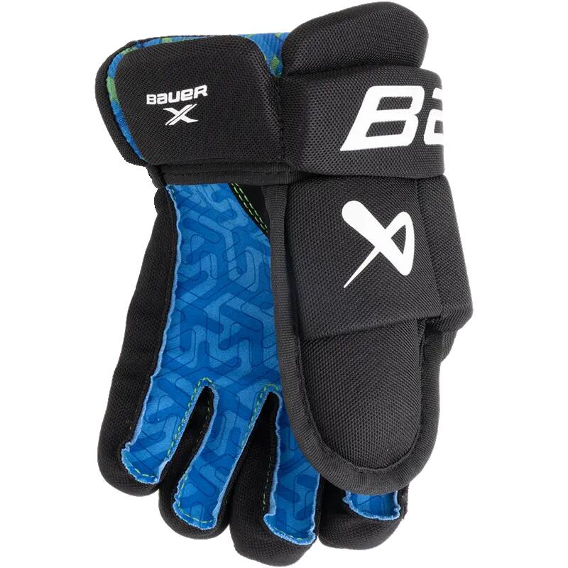 BAUER X Youth black 08.0 kids Hockey Gloves 2/5