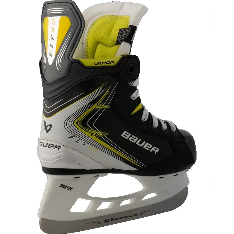 BAUER Vapor FLY40 Youth black kids Ice Hockey Skates 3/5