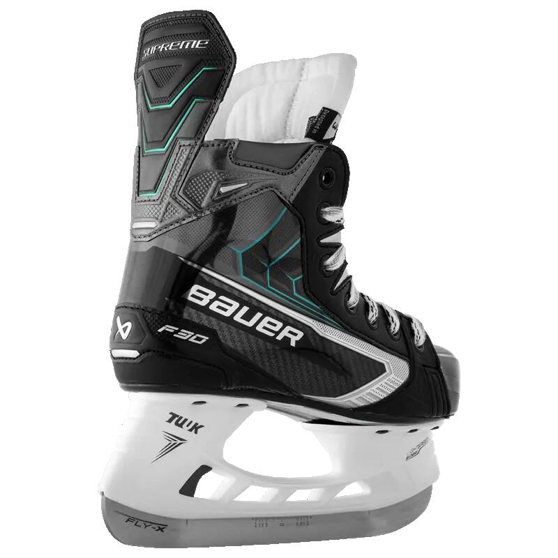 BAUER Supreme F30 Junior D zwarte ijshockeyschaatsen voor kinderen 4/6