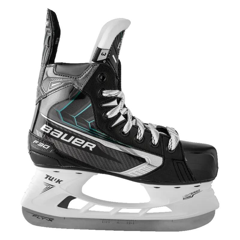 BAUER Supreme F30 Junior D zwarte ijshockeyschaatsen voor kinderen 3/6