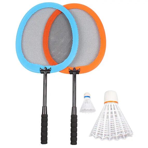 Ensemble de badminton - XXL - 2 raquettes XXL + 2 volants 1/4