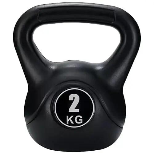 Kettlebell Pesa Rusa de PVC de 2kg 1/7