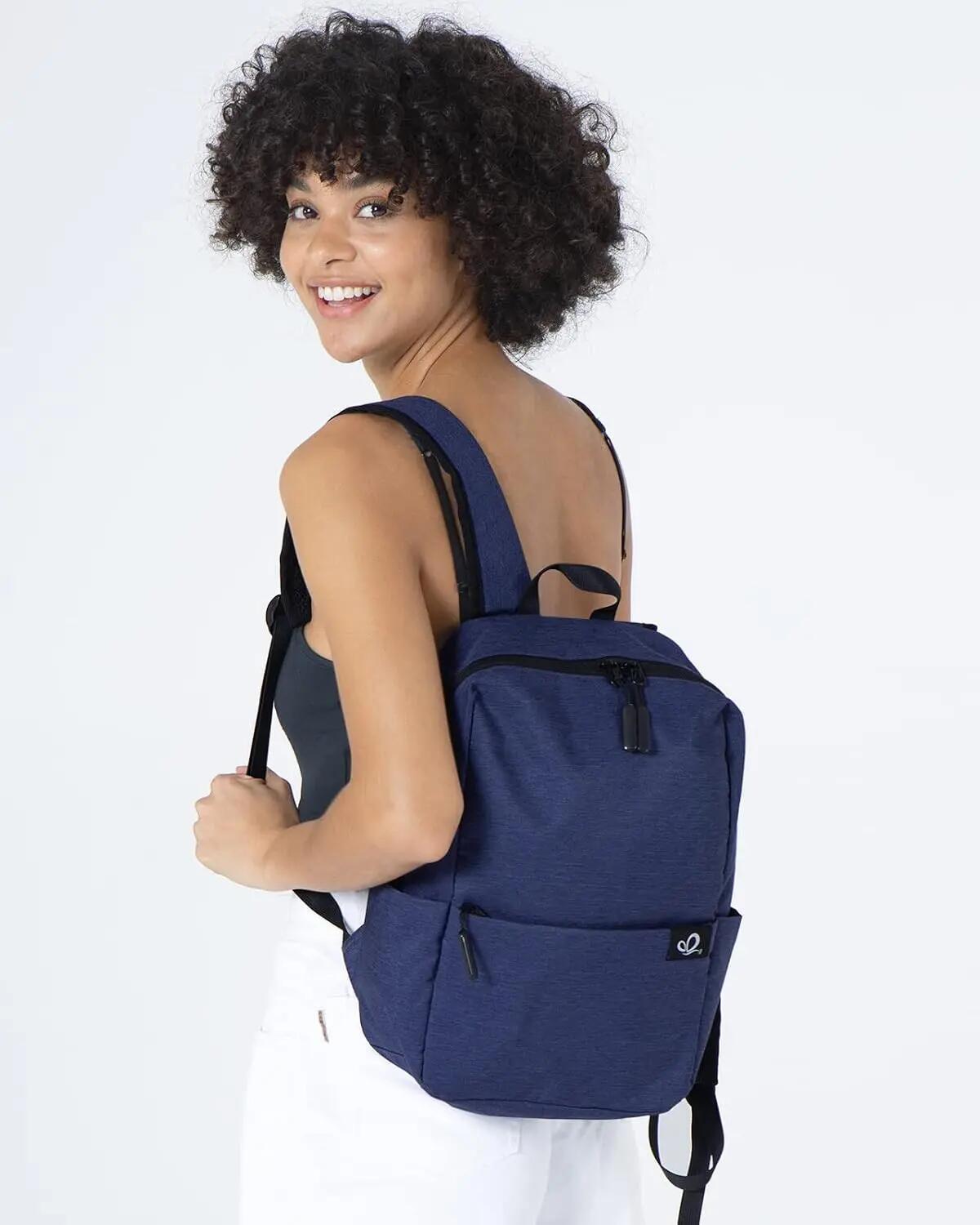 Sac à dos randonnée unisexe 10 L ultraléger Bleu 3/3