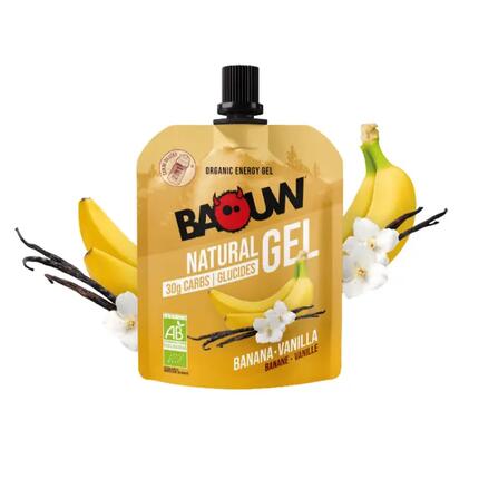Pack 5 BAOUW Energiegel Banane-Vanille