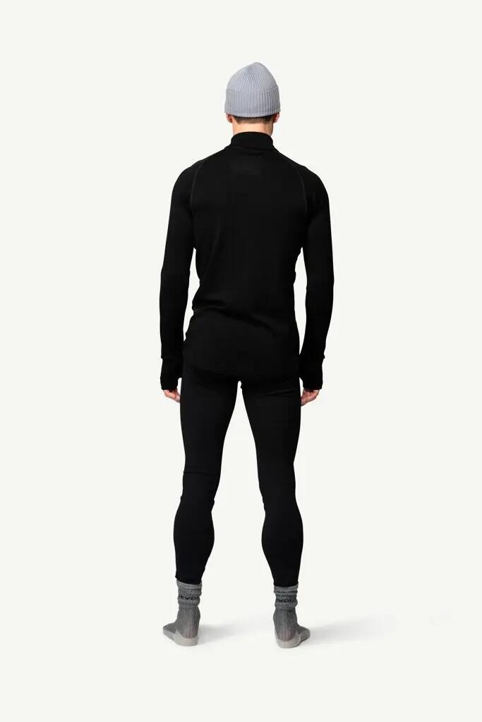 Chemise DEVOLD Expedition Merino 235 Zip, noir 4/7
