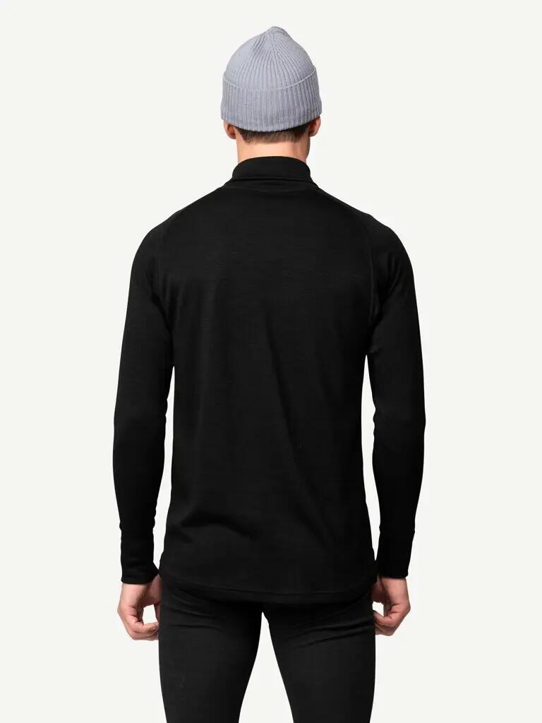 Sous maillot Devold Duo Active Merino 205 Z.Neck Noir Homme 4/7