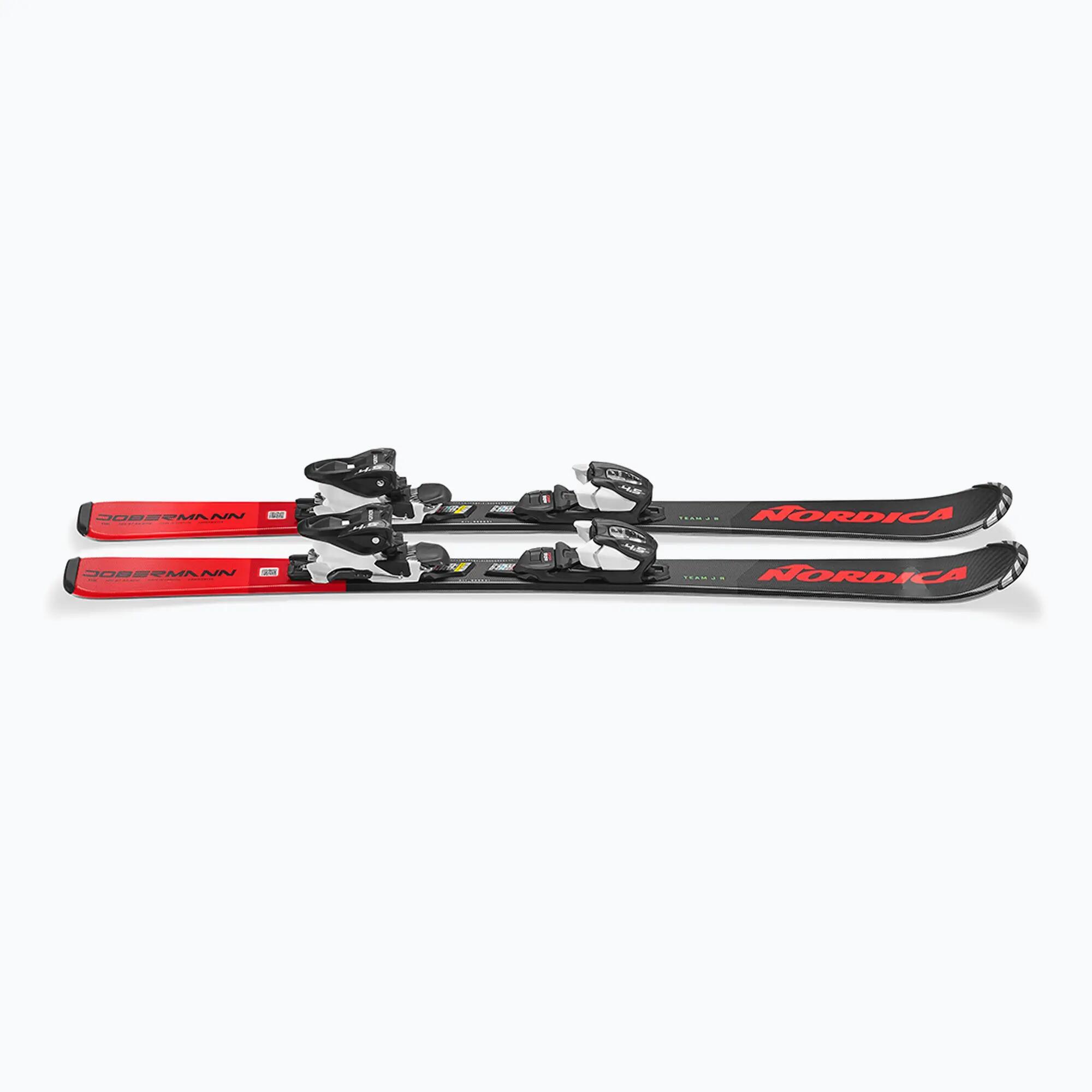 Team J R Fdt (70-90) Ski Pack + Jr 4.5 Fdt Boys' Bindings 3/5