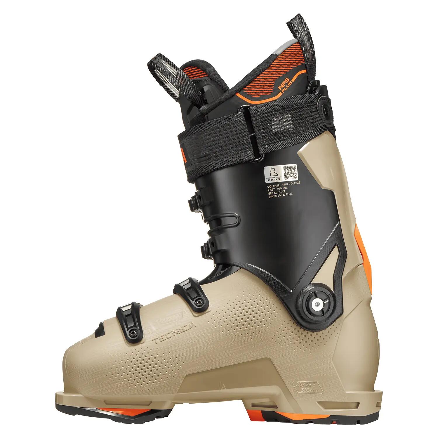 Botas esquí Tecnica Mach boa mv 130 gw Beige Hombre 2/3