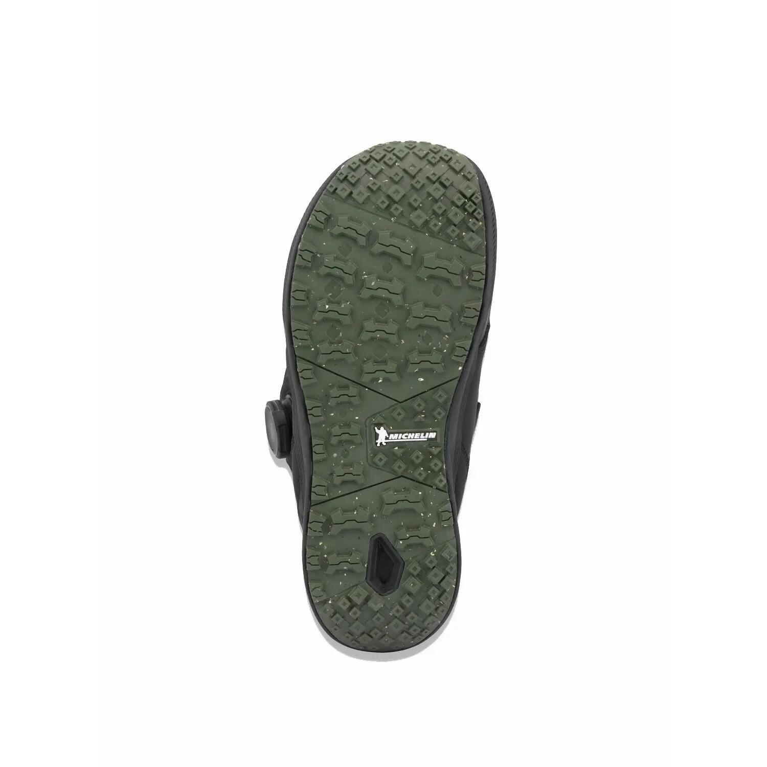 Men's Lasso Pro Swamp Camo All-Mountain Snowboard Boots 4/4