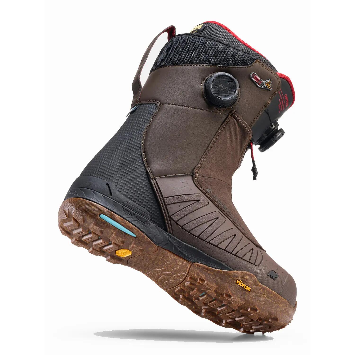 Men's Orton Snowboard Boots - Honey Brown 4/4