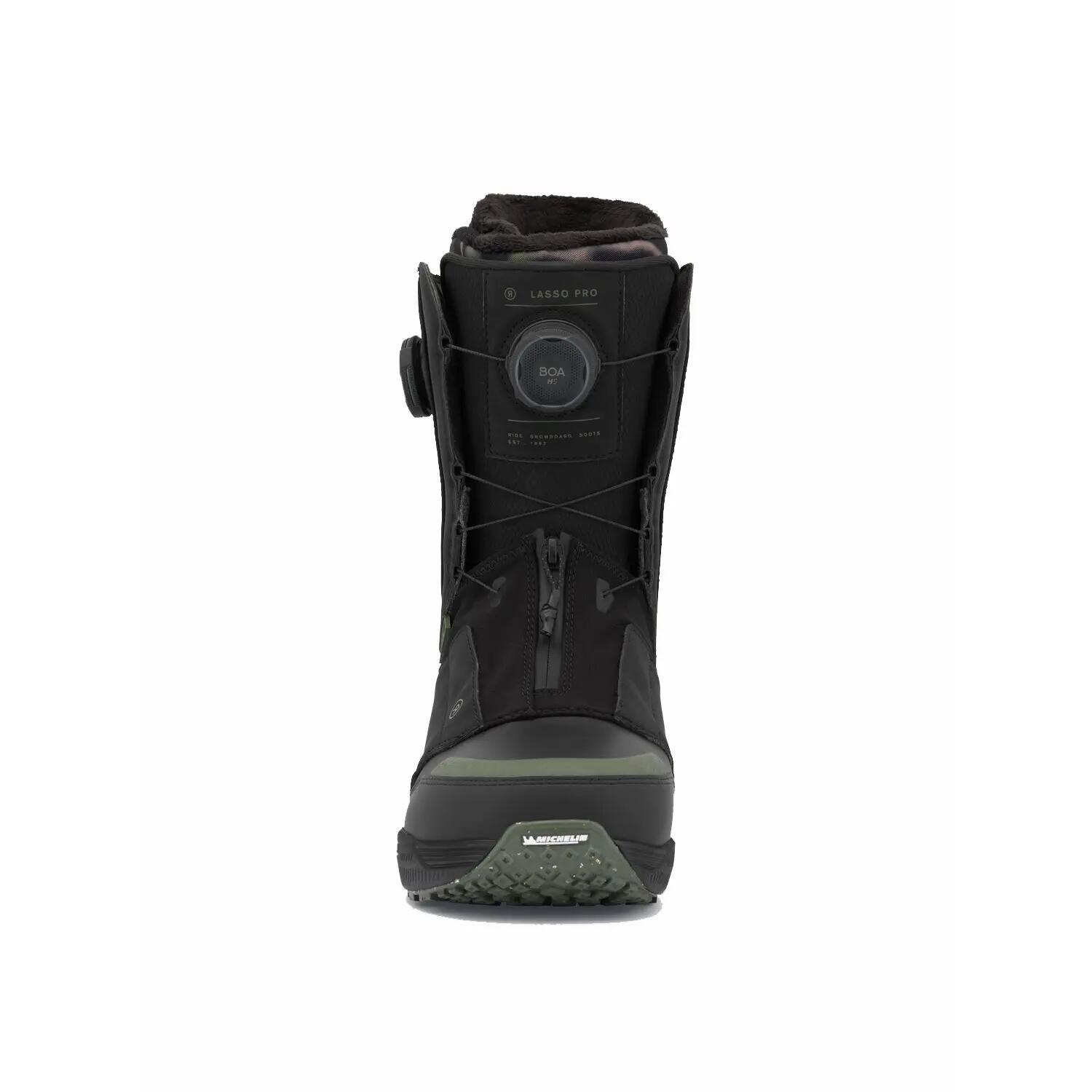 Men's Lasso Pro Swamp Camo All-Mountain Snowboard Boots 3/4