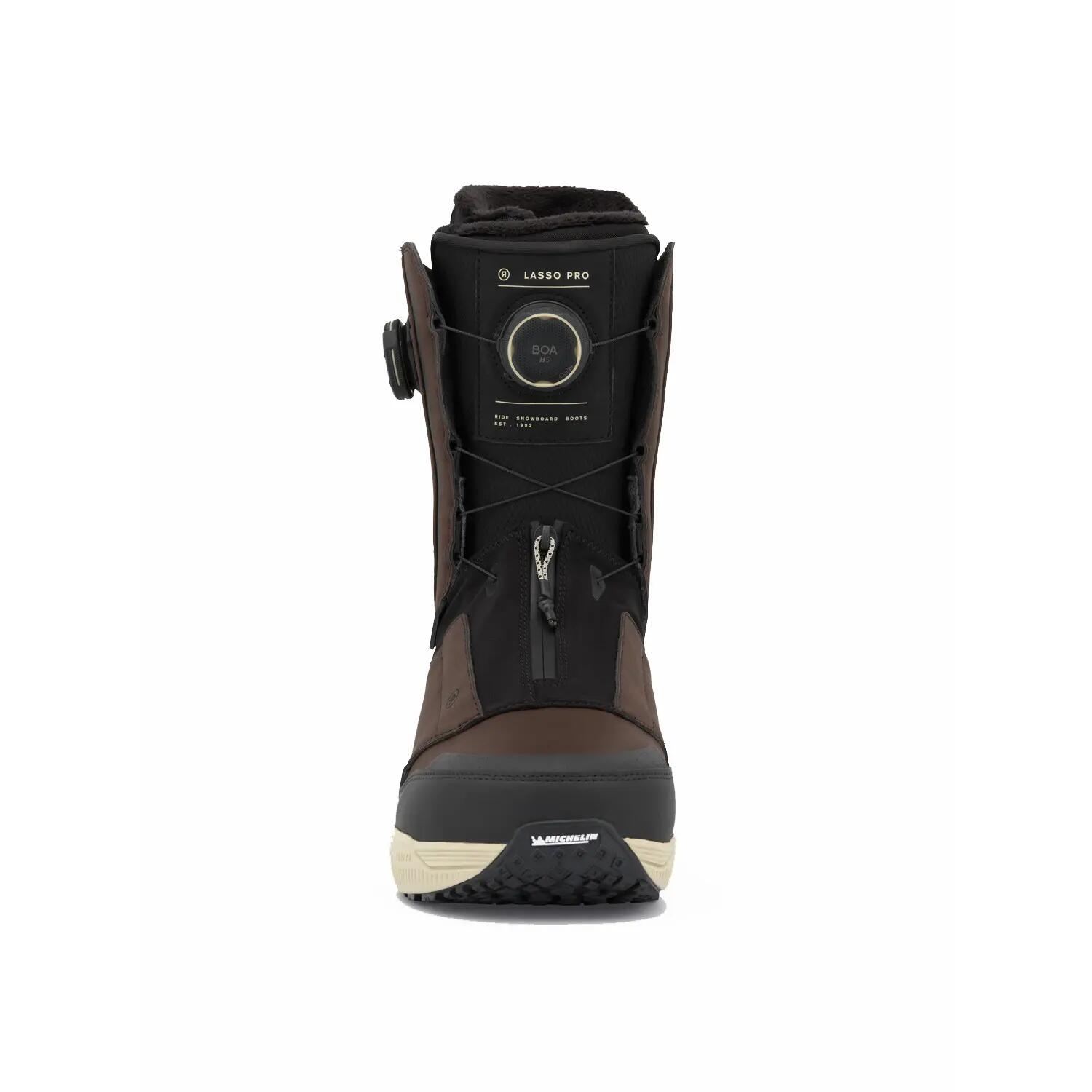 Boots De Snowboard Lasso Pro Brown All Mountain Homme 3/4