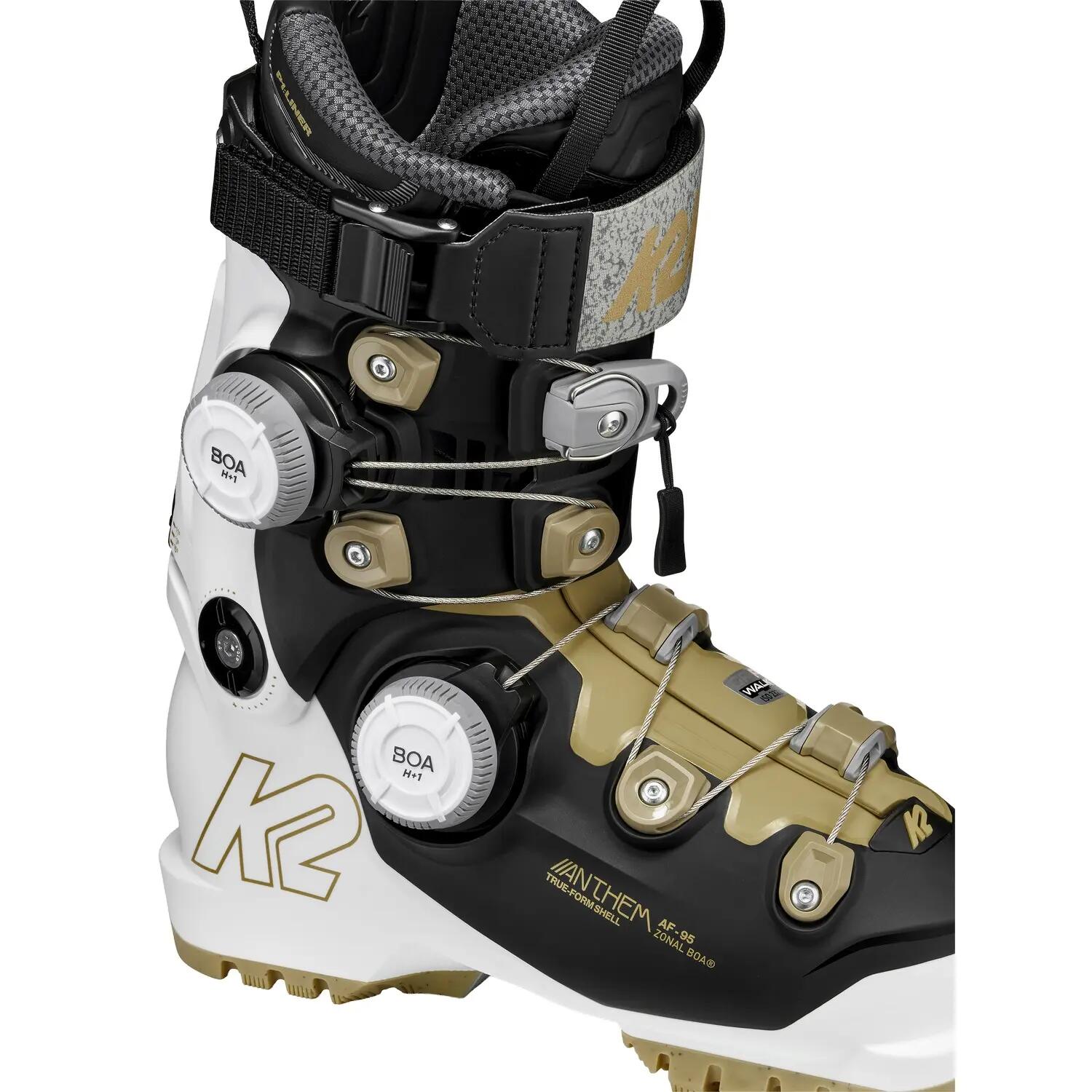 Women's Anthem 95 Af Zonal Boa Ski Boots - White 4/4