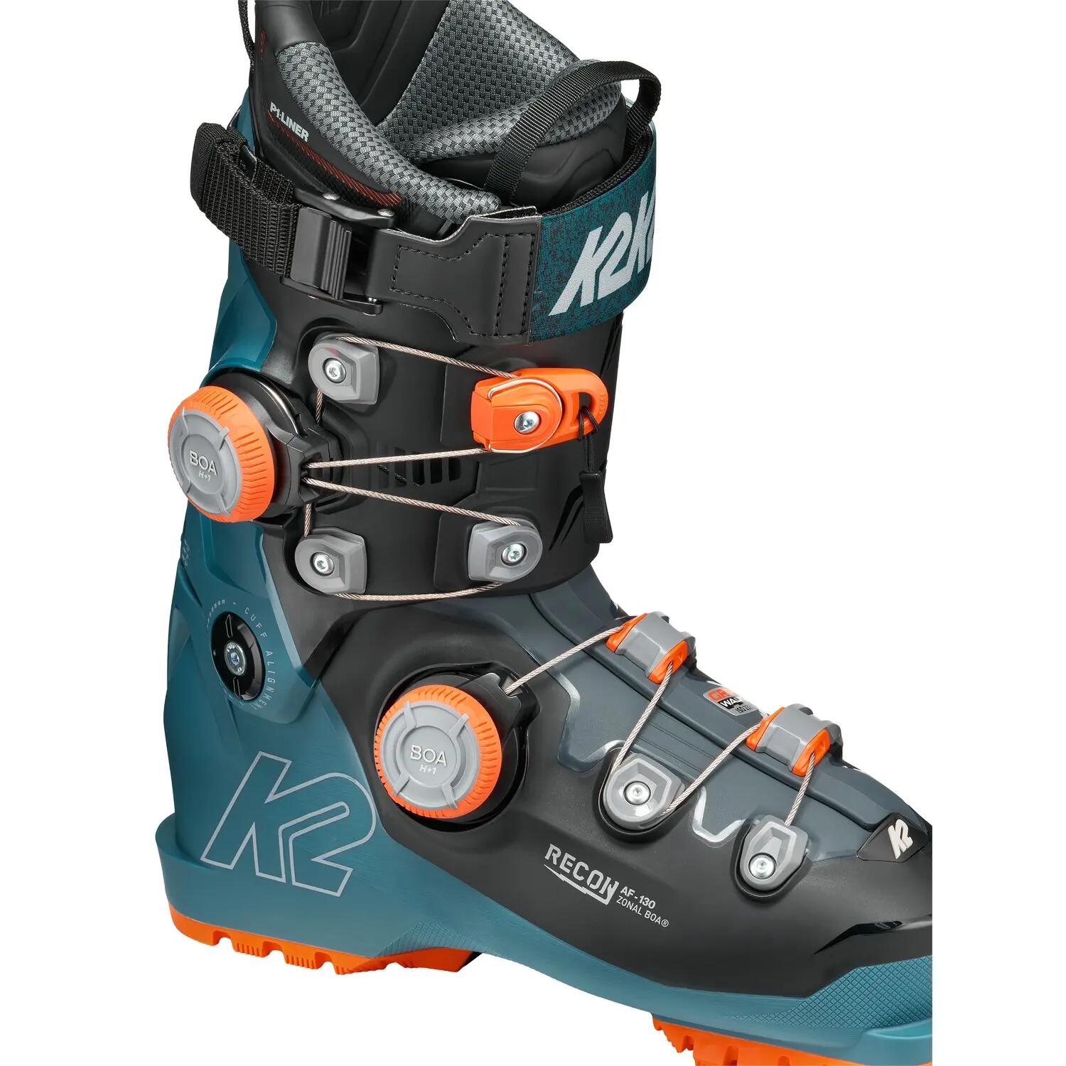 Scarponi Da Sci Recon 130 Af Zonal Boa Nero Uomo 2/4