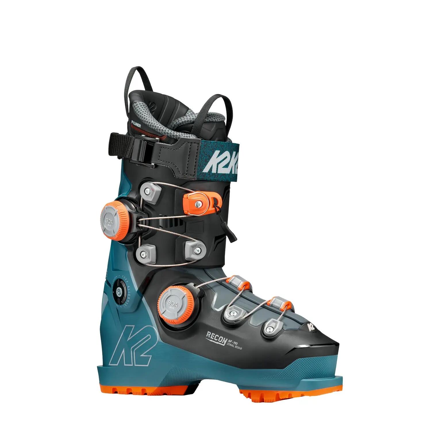 Men's Recon 110 Af Zonal Boa Ski Boots - Black 2/4