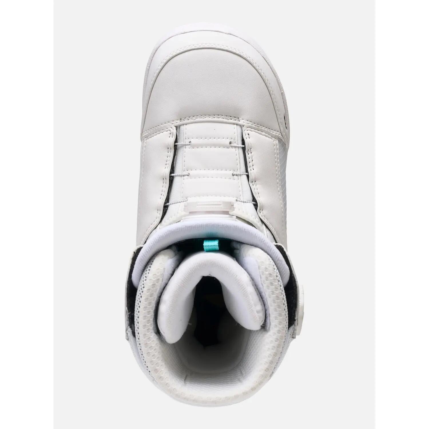 Women's Kinsley All Mountain Snowboard Boots - White 3/4