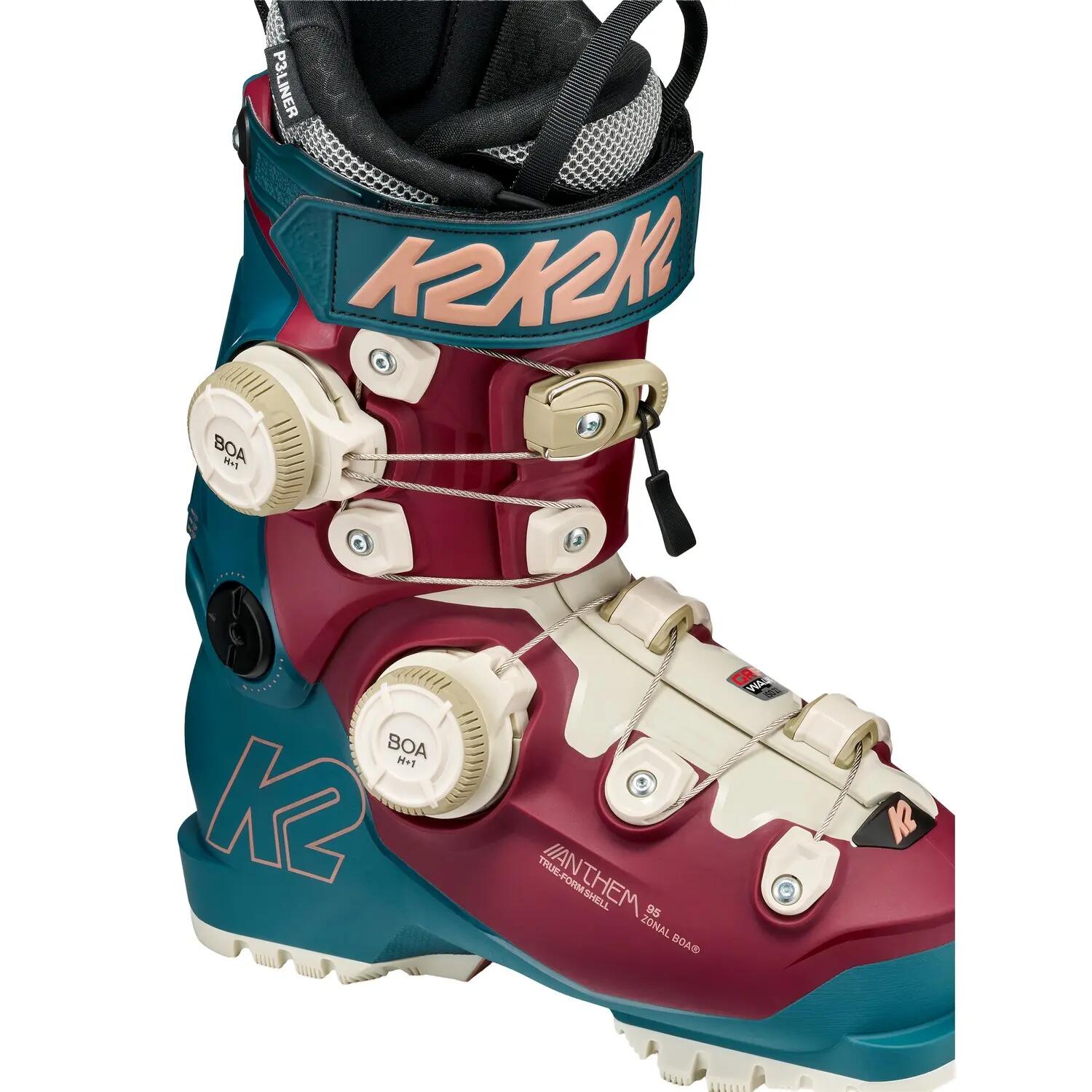 Skischoenen Anthem 95 Zonal Boa Rood Dames 4/4