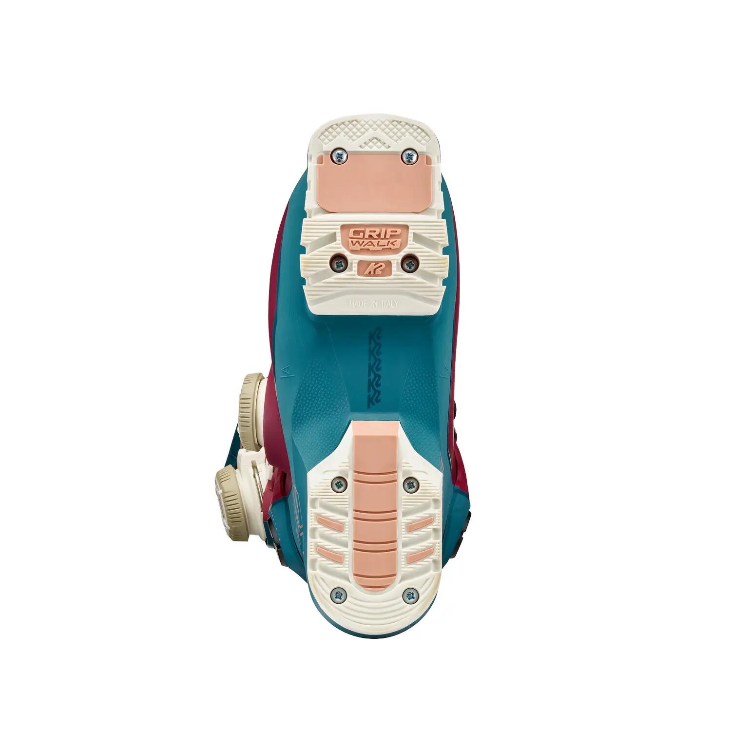 Skischoenen Anthem 95 Zonal Boa Rood Dames 3/4