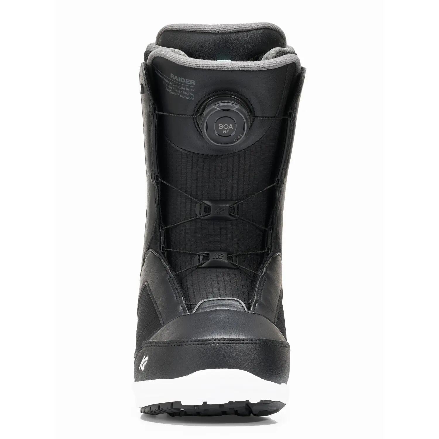 Men's Raider All-Mountain Snowboard Boots - Black 2/4