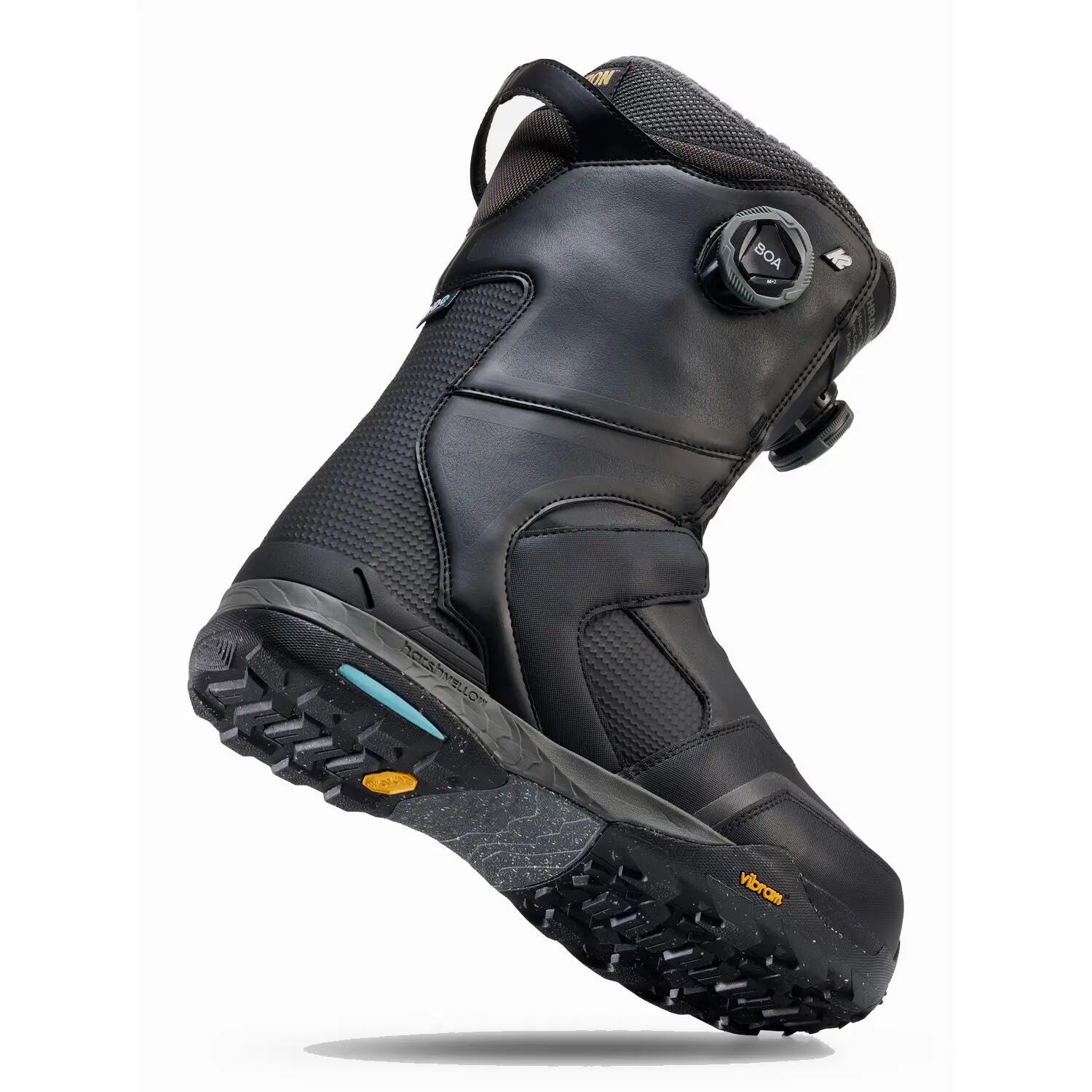 Men's Thraxis All Mountain Snowboard Boots - Black 4/4