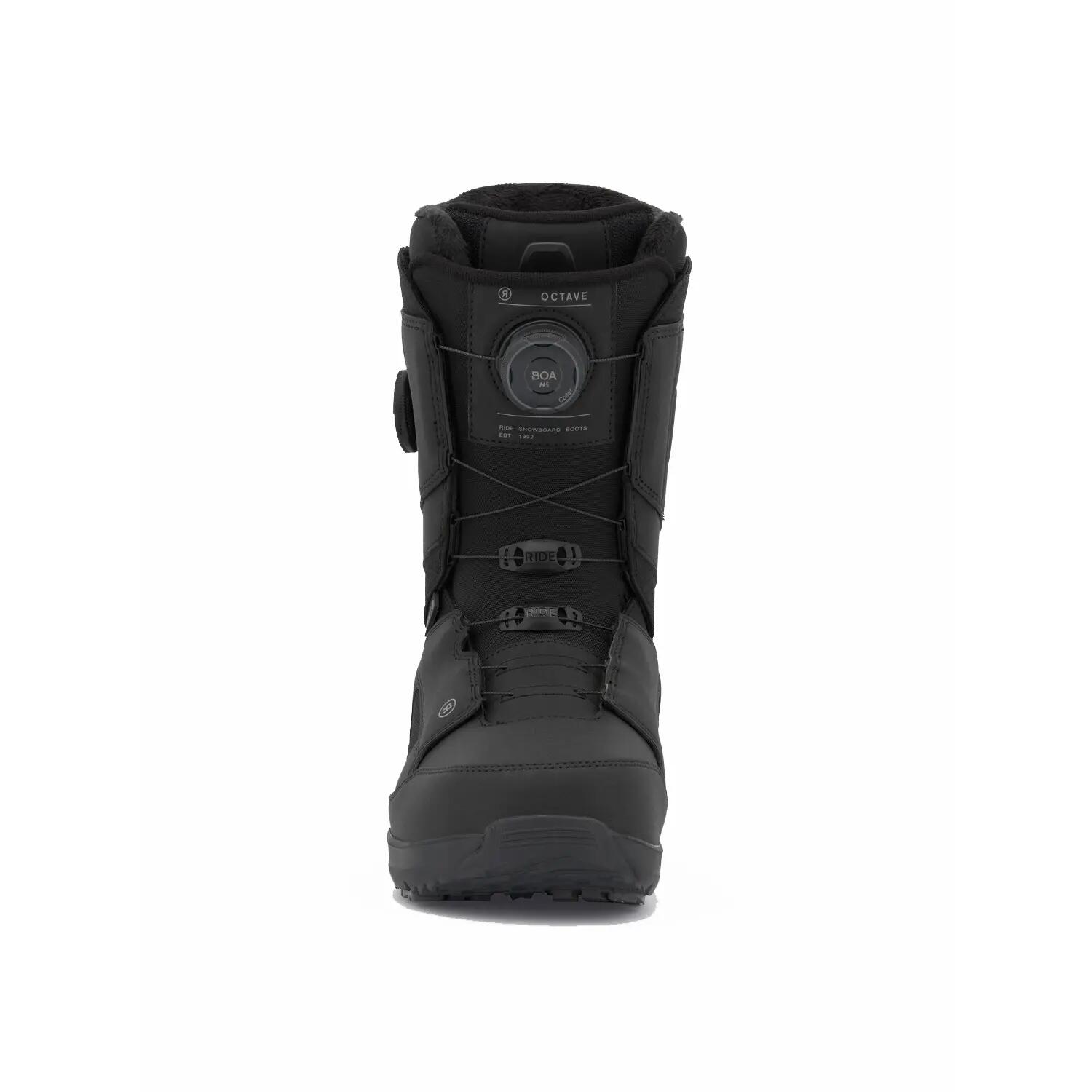 Men's Octave Snowboard Boots - Black 3/4