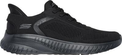 Skechers lifestyle-schoenen slip-ins bobs sport squad chaos solid step zwart her