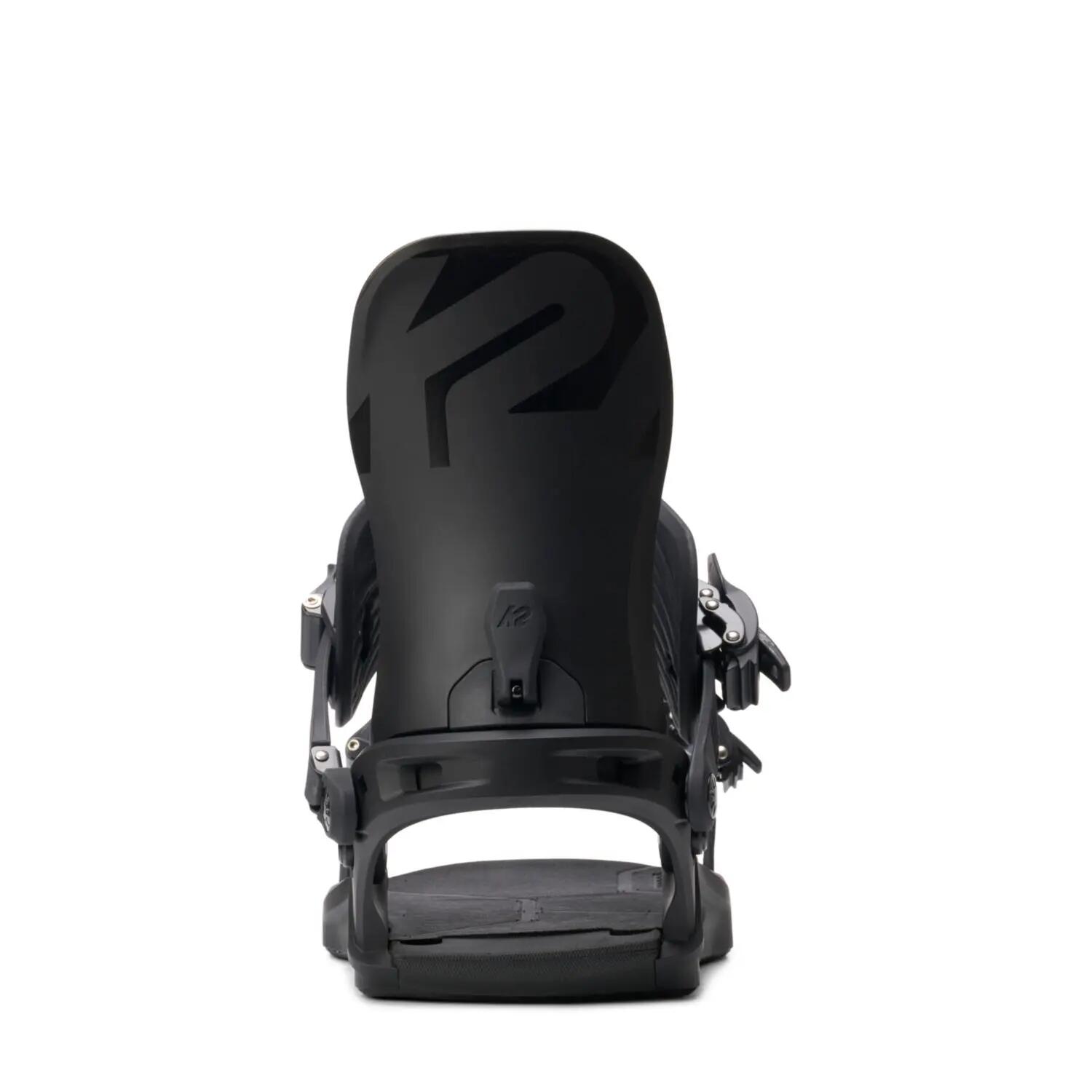 K2 Bond Black Snowboard Bindings 3/4