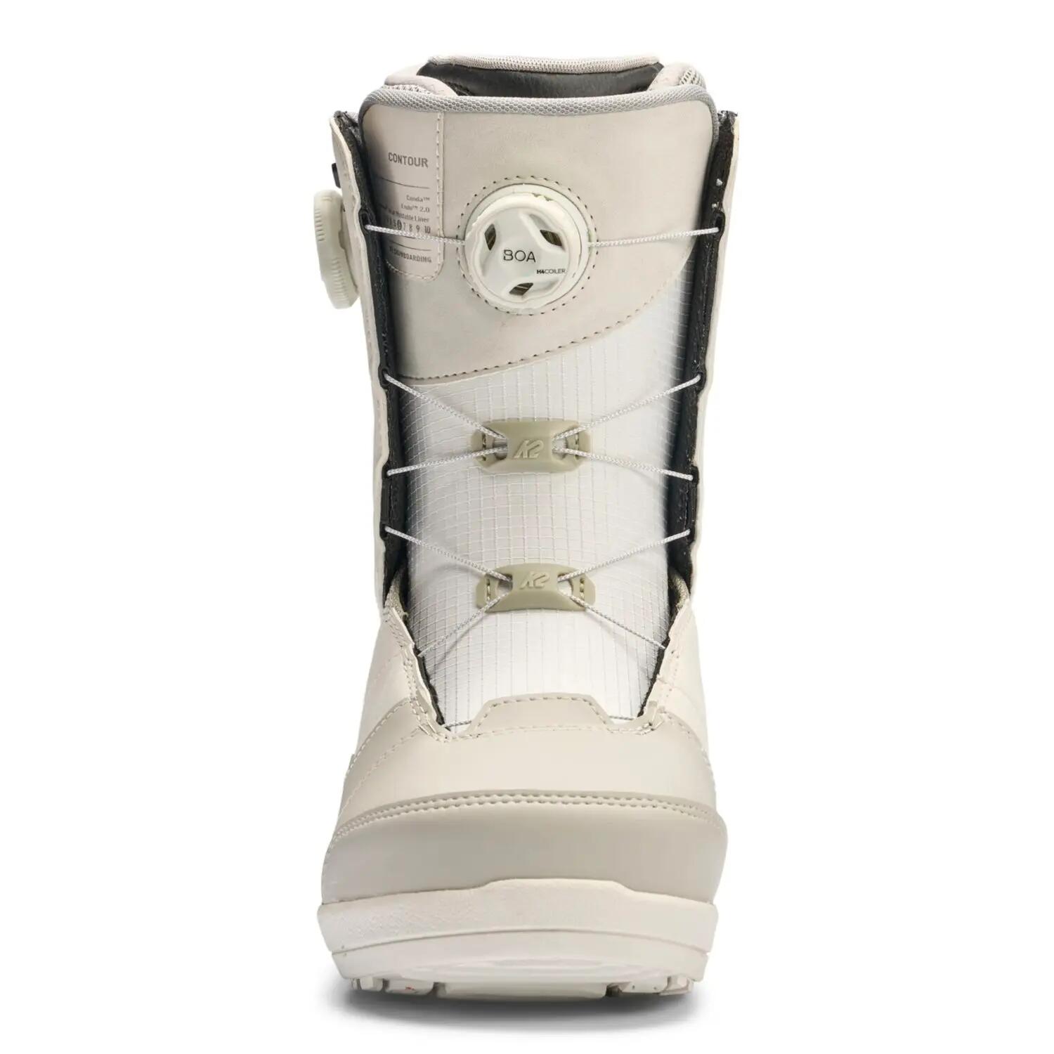 Scarponi da snowboard K2 Contour light grey Donna 4/4