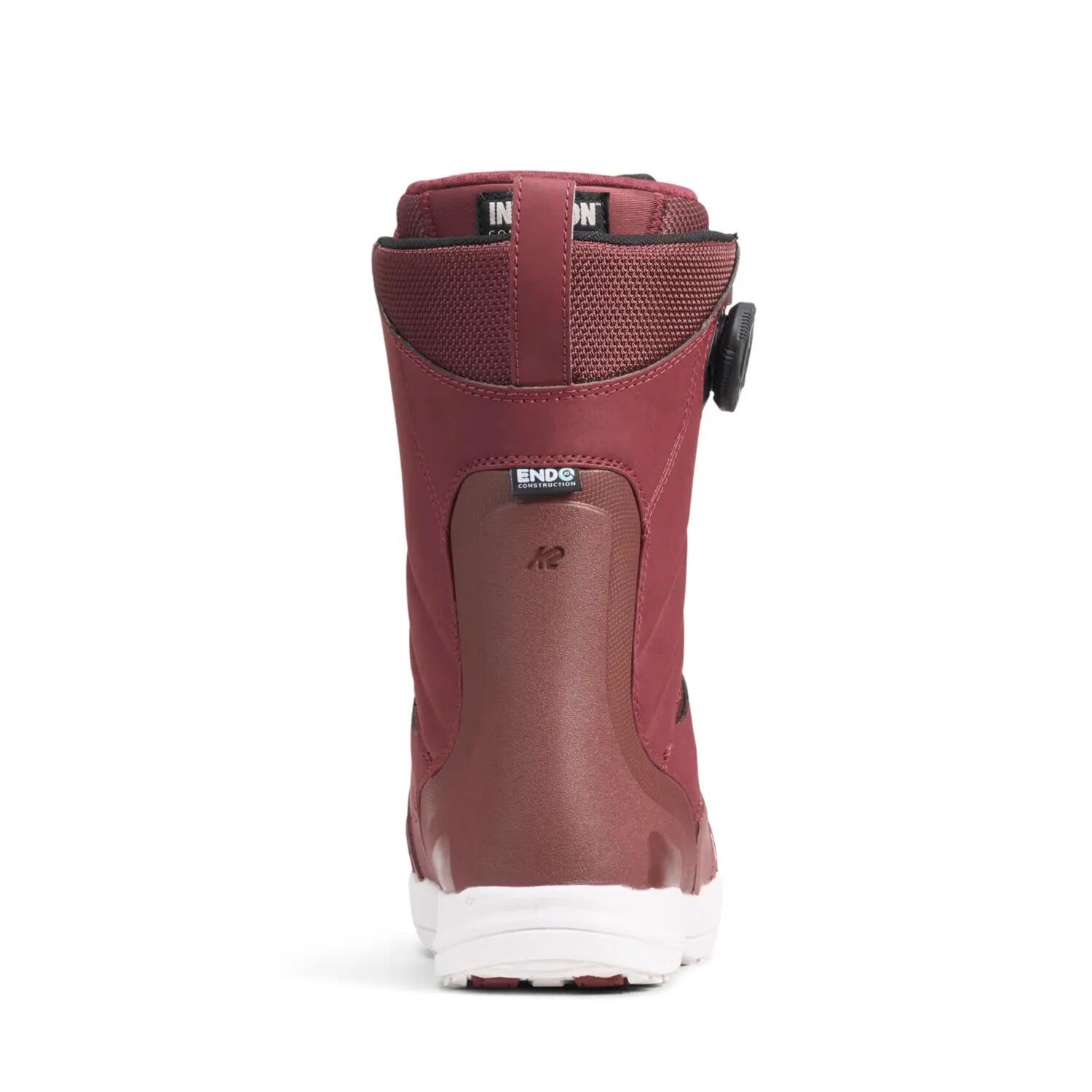 Botas De Snowboard Contour Maroon Mulher 3/4