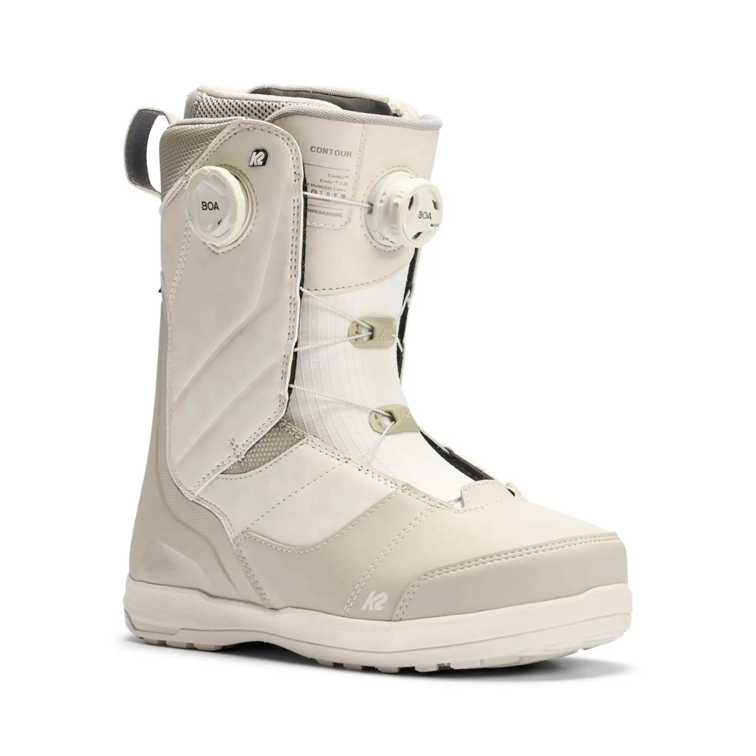 Scarponi da snowboard K2 Contour light grey Donna 2/4