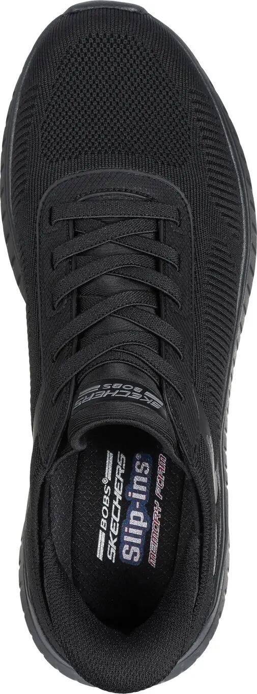 Zapatillas Lifestyle Skechers Slip-ins Bobs Sport Squad Chaos Solid Step, negras 3/7