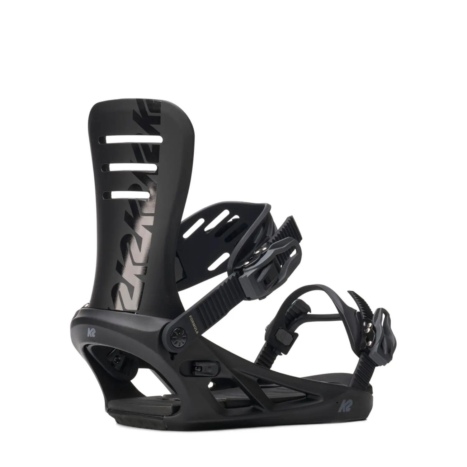 Fijaciones de snowboard K2 Formula Negras 4/4
