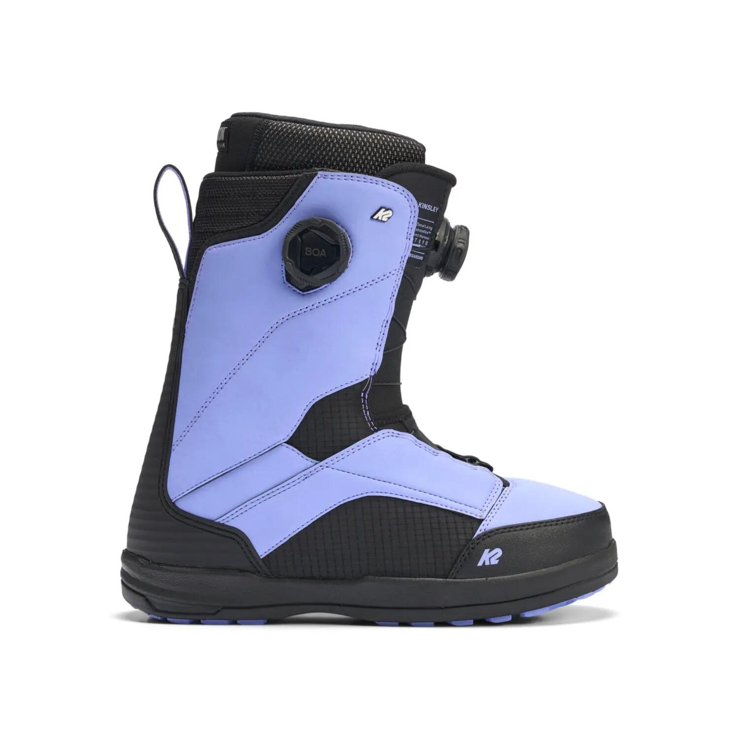 Boots De Snowboard Kinsley Black Lilac Femme 2/4