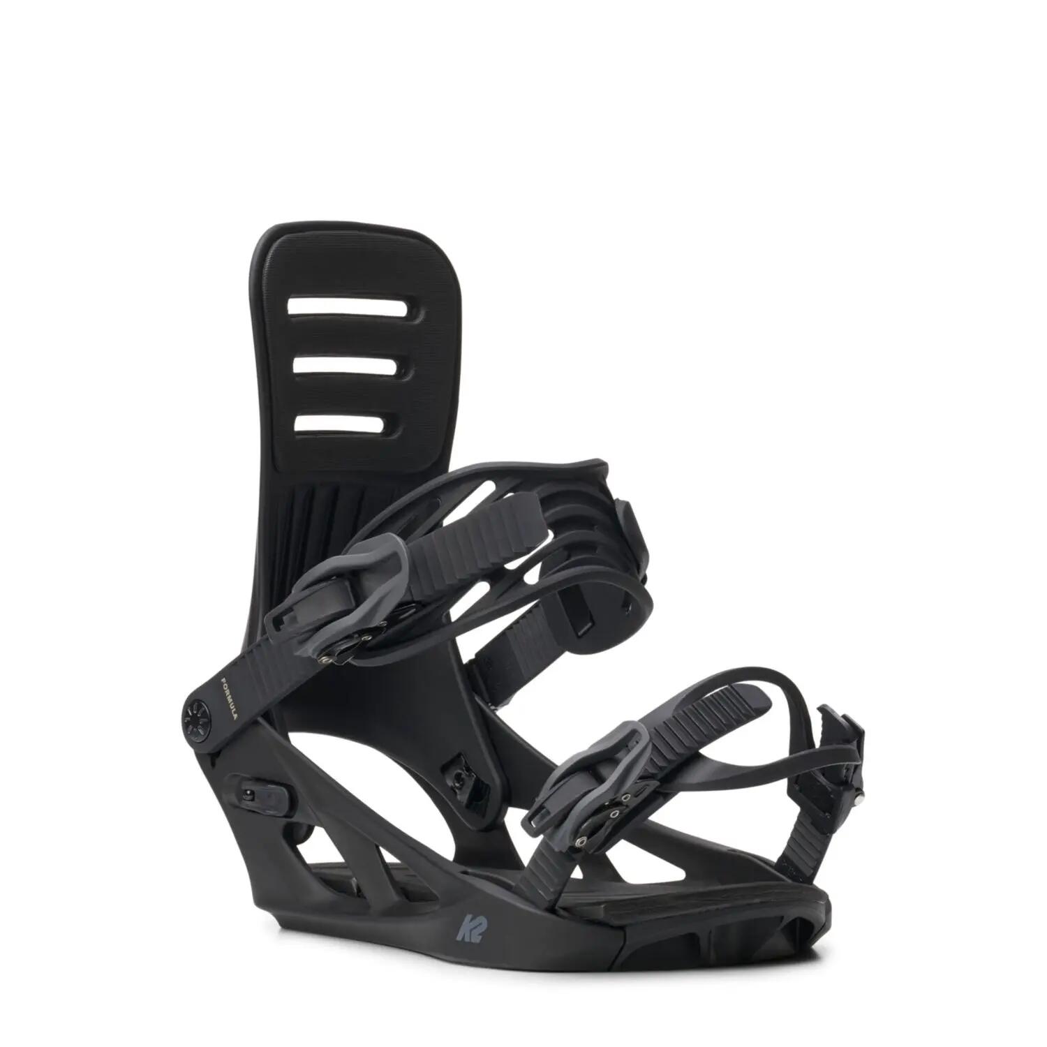 Fijaciones de snowboard K2 Formula Negras 2/4