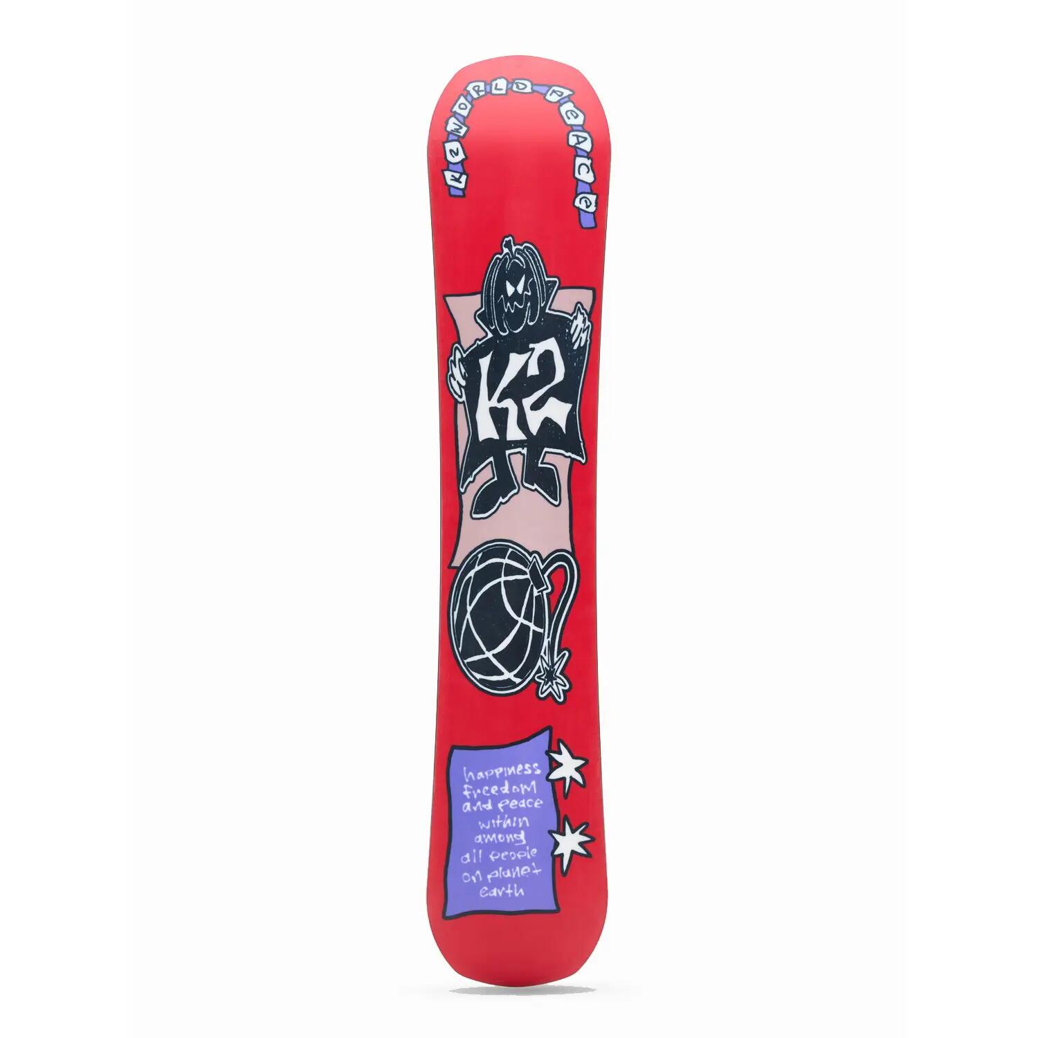 Tavola Da Snowboard World Peace Uomo 2/4