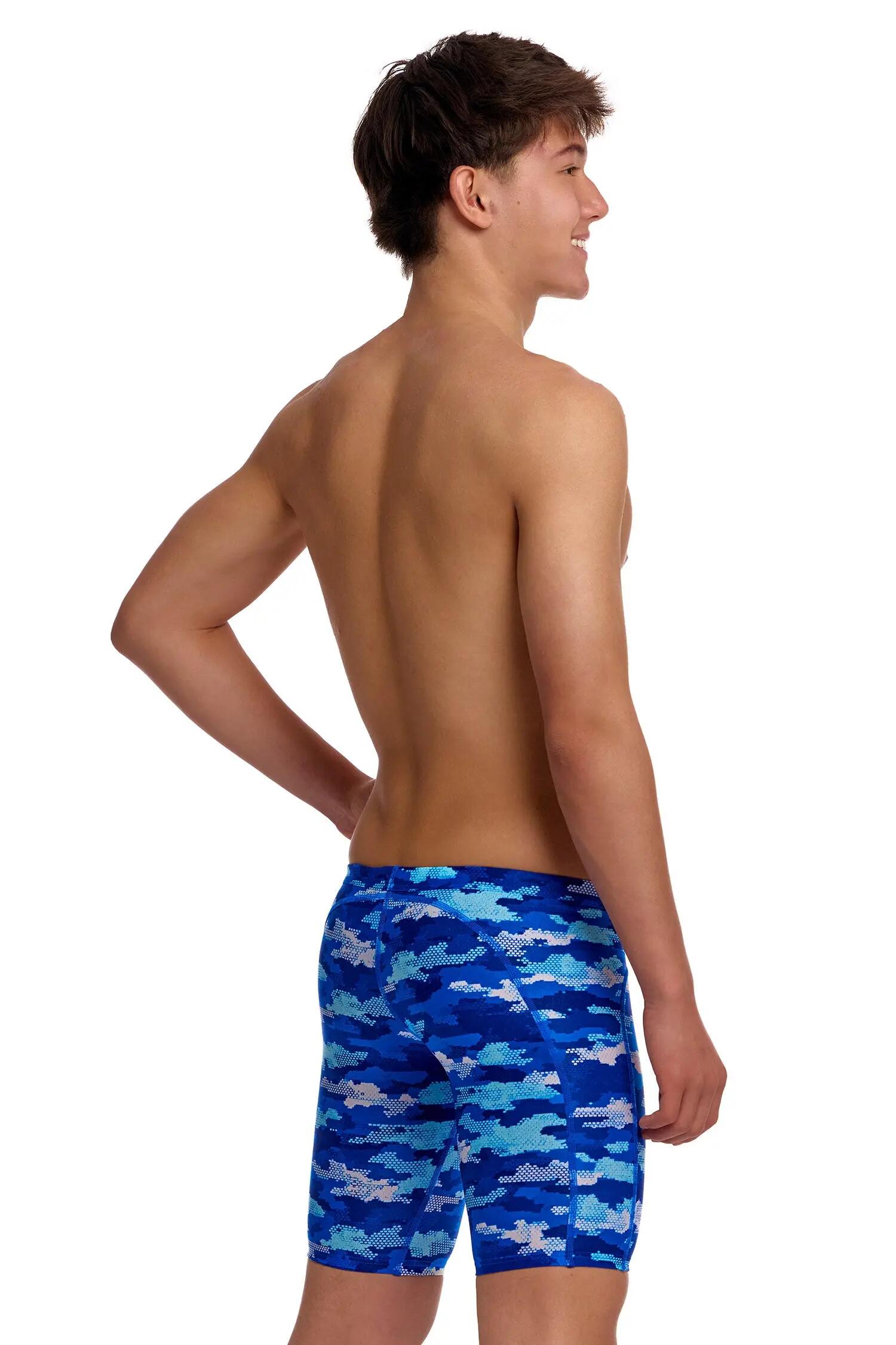Spodenki FUNKY TRUNKS Clean Marine - jammery chłopięce 3/6