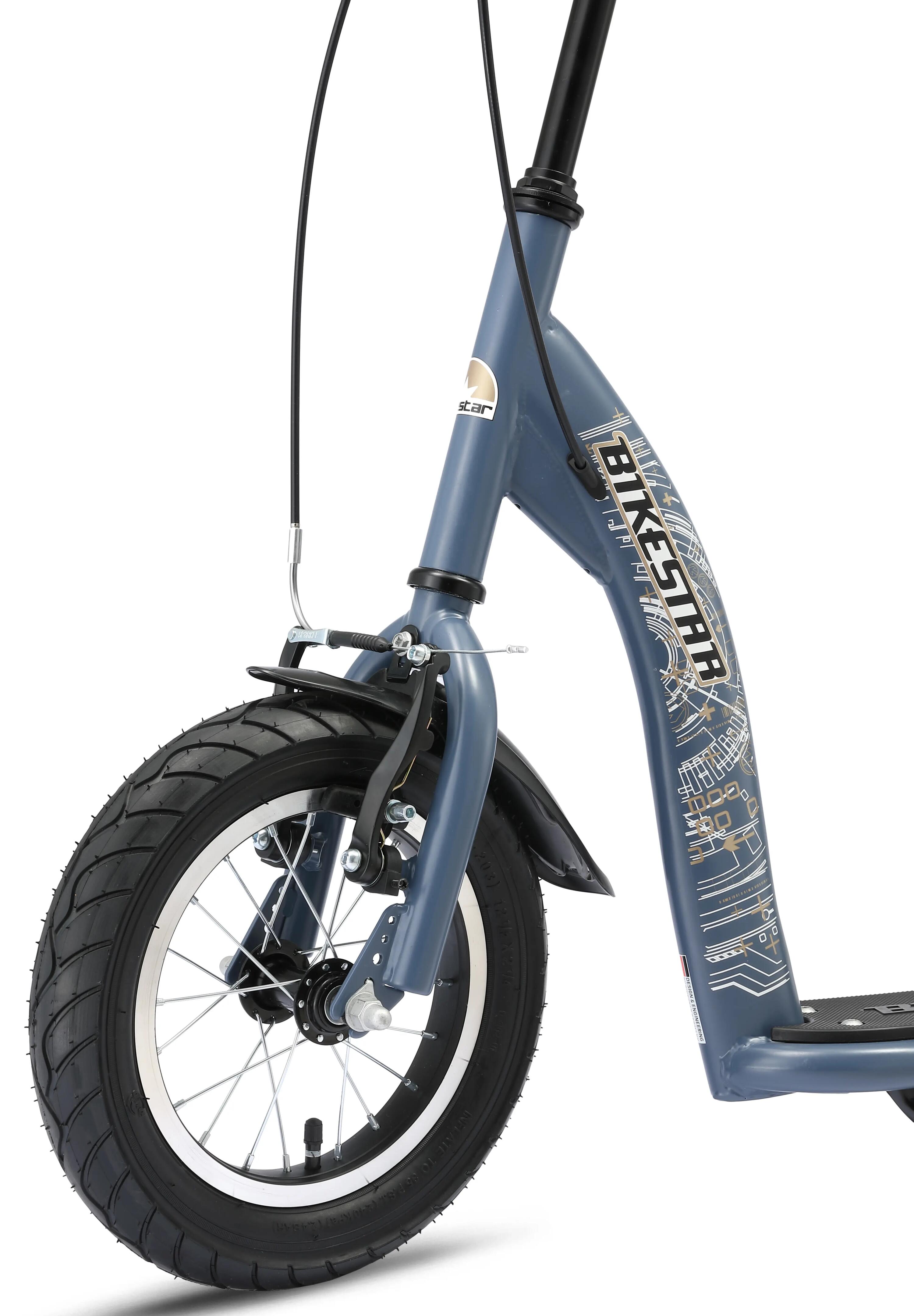 Monopattino con granruote 12", per bambini 8 anni, pneumatici ad aria, Sport 6/9