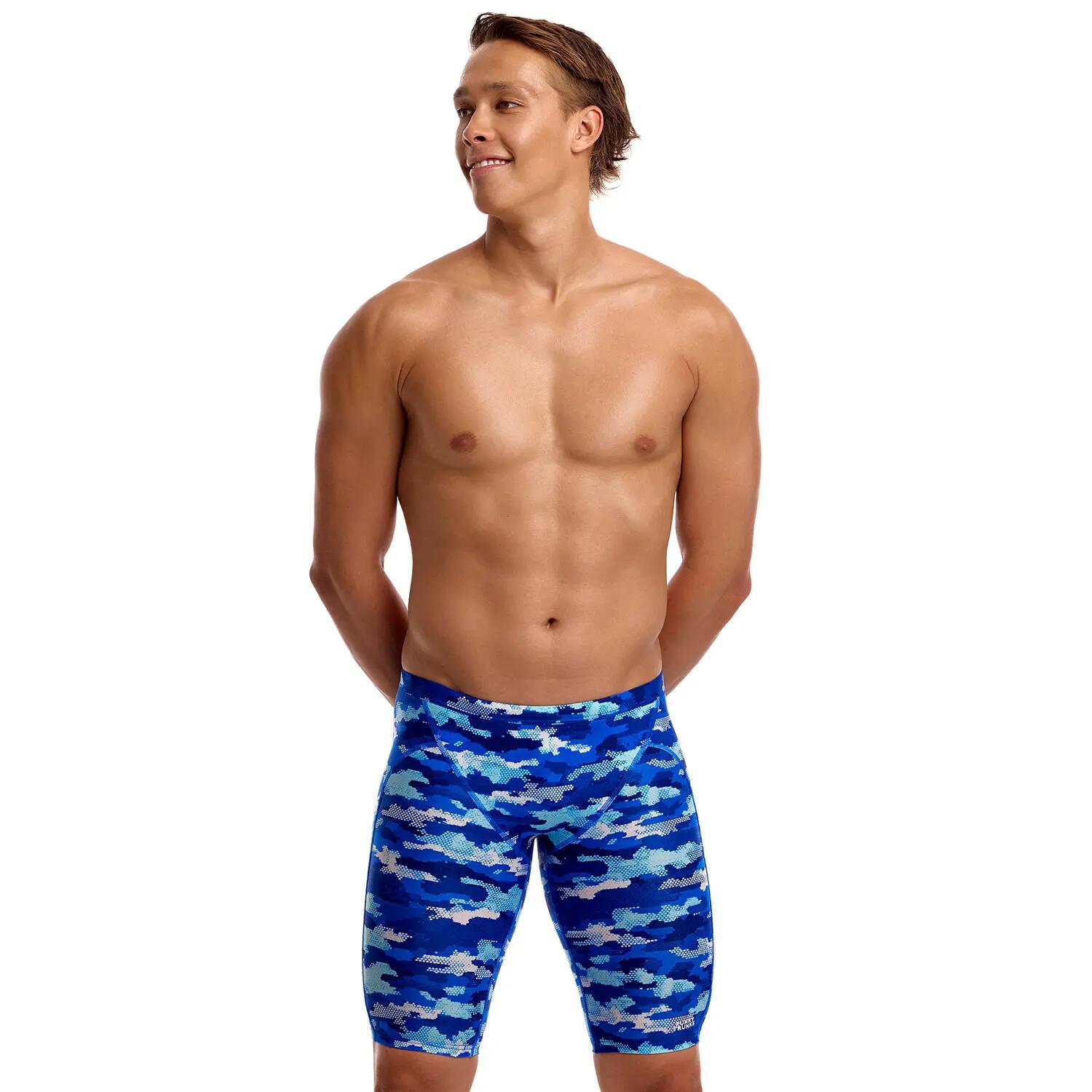 Spodenki do pływania Jammery Funky Trunks Clean Marine 4/6