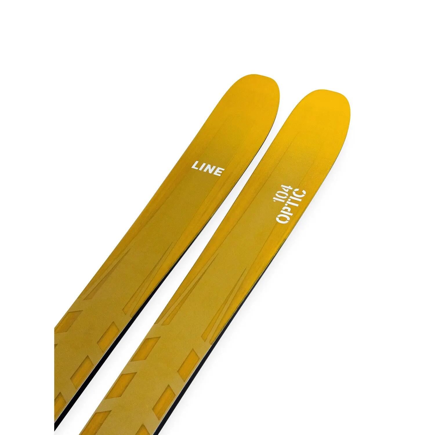 Esquís LINE Optic 104 Amarillo 3/7