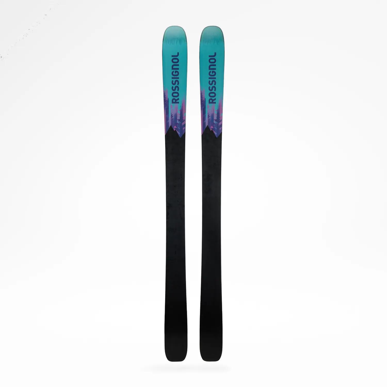Skis Rossignol Soul W 102 Femme Bleu 2/3