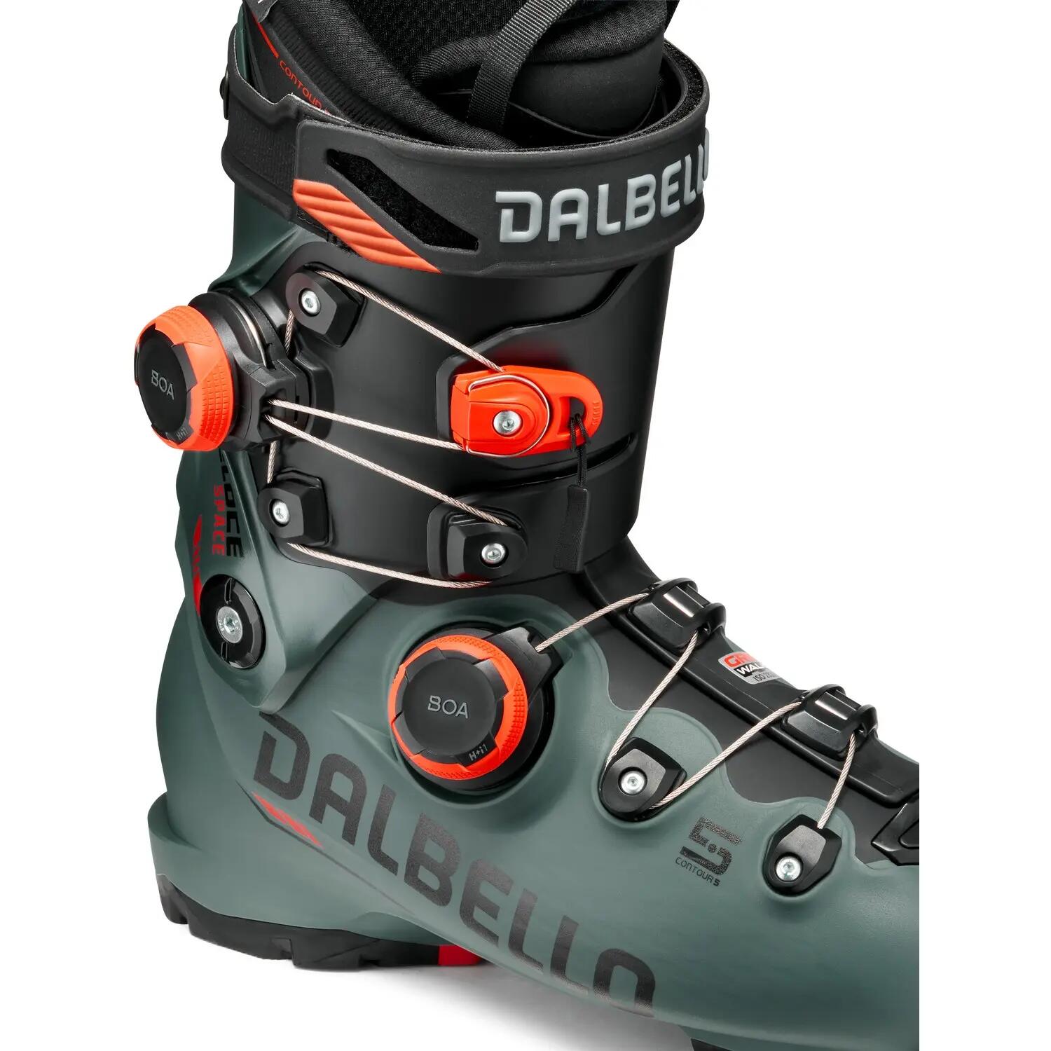 Scarponi Da Sci Veloce Space 110 Dual D.basalt Black Uomo 3/4