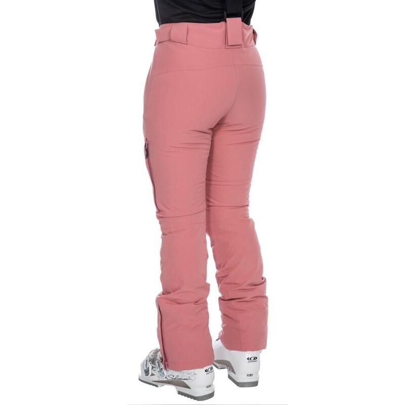 Skihose Galaya, wasserdicht Damen Staubige Rose