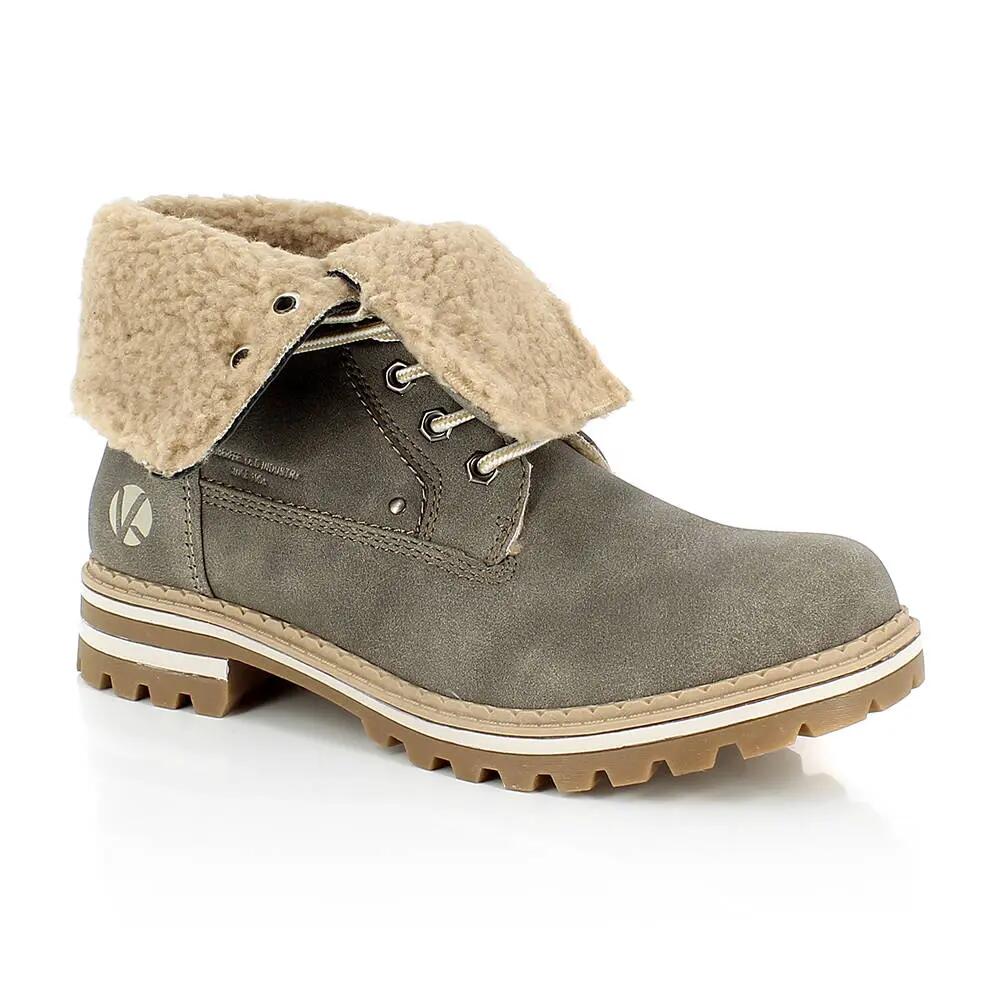 Damskie zimowe buty podszyte - KIMBERFEEL - SWEENEY 2/7